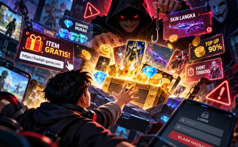 Bagaimana Penipu Memanfaatkan Item dan Mata Uang Virtual untuk Menjebak Pemain?