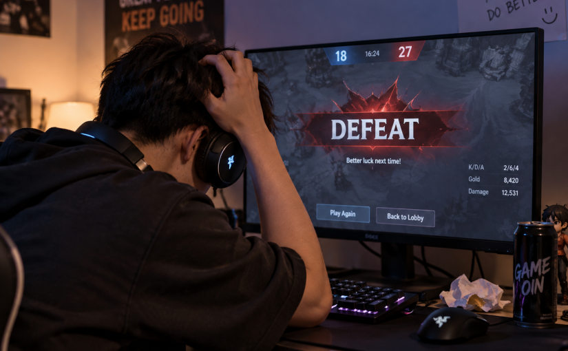 Cara Menghadapi Kekalahan dalam Game Online